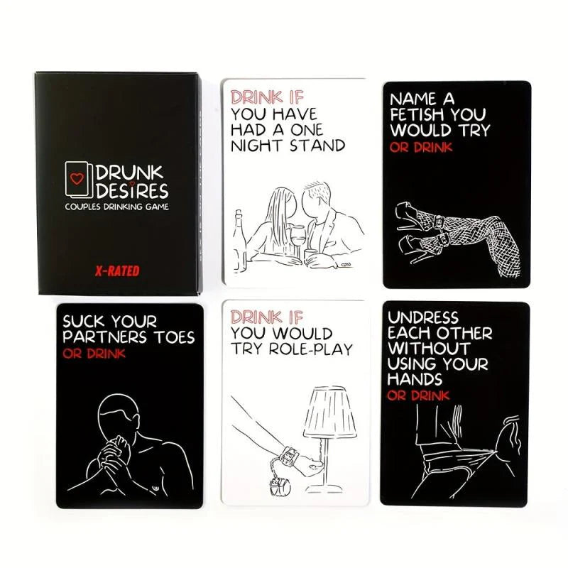 Drink Drunk Games Cards For Couple Party Supplies